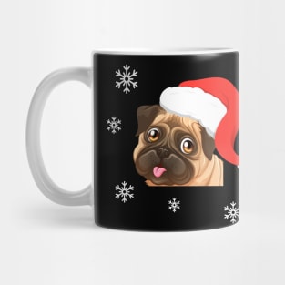 Bulldogge Weihnachts T-shirt Mug